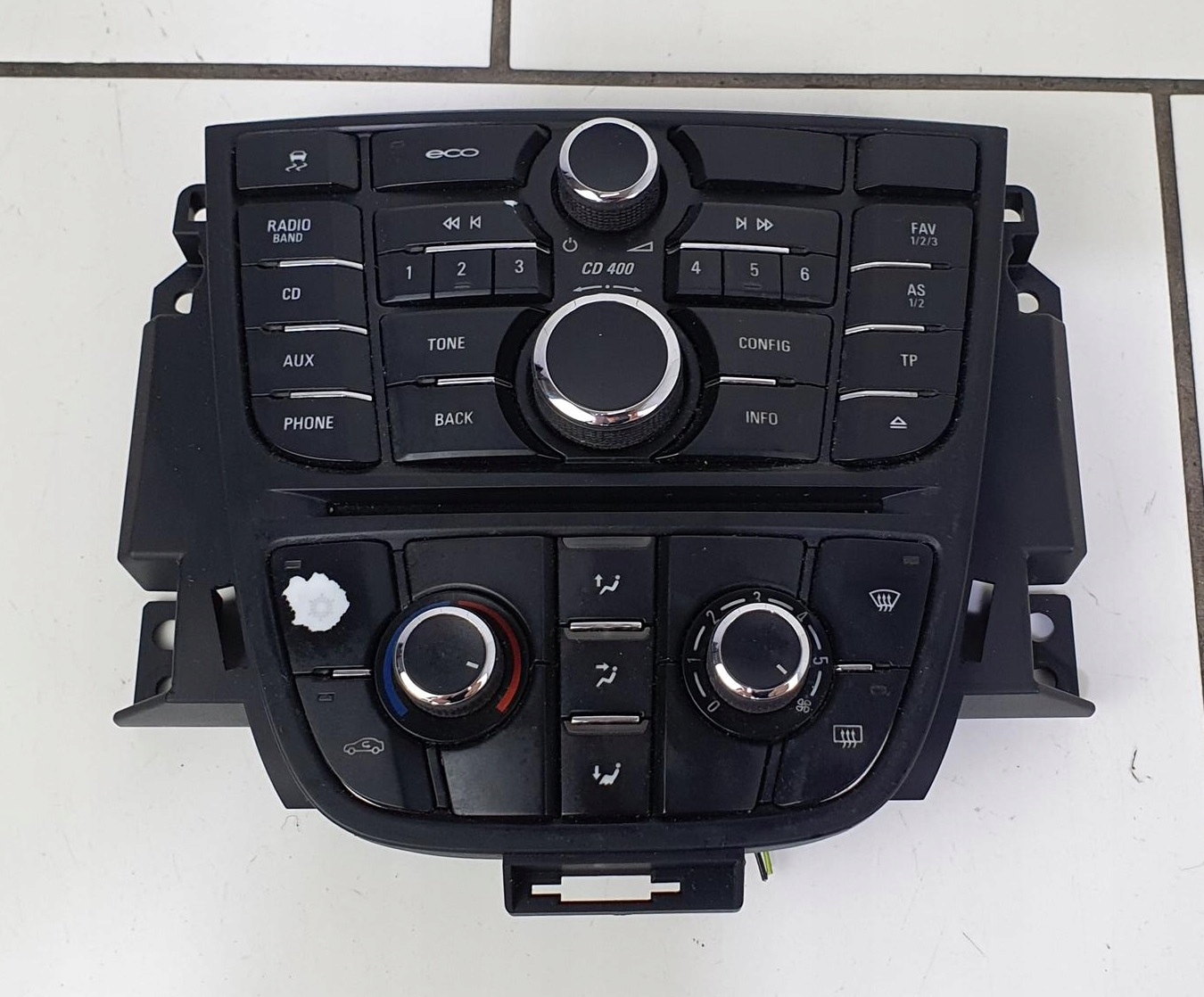 ASTRA J IV PANEL RADIA ECO ESP NAWIGACJI 13360099