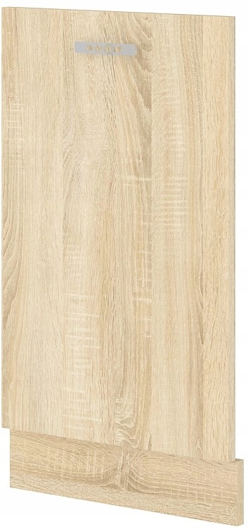 Přední část pro vestavnou myčku nádobí 45 (713x446). Dub Sonoma bílá.