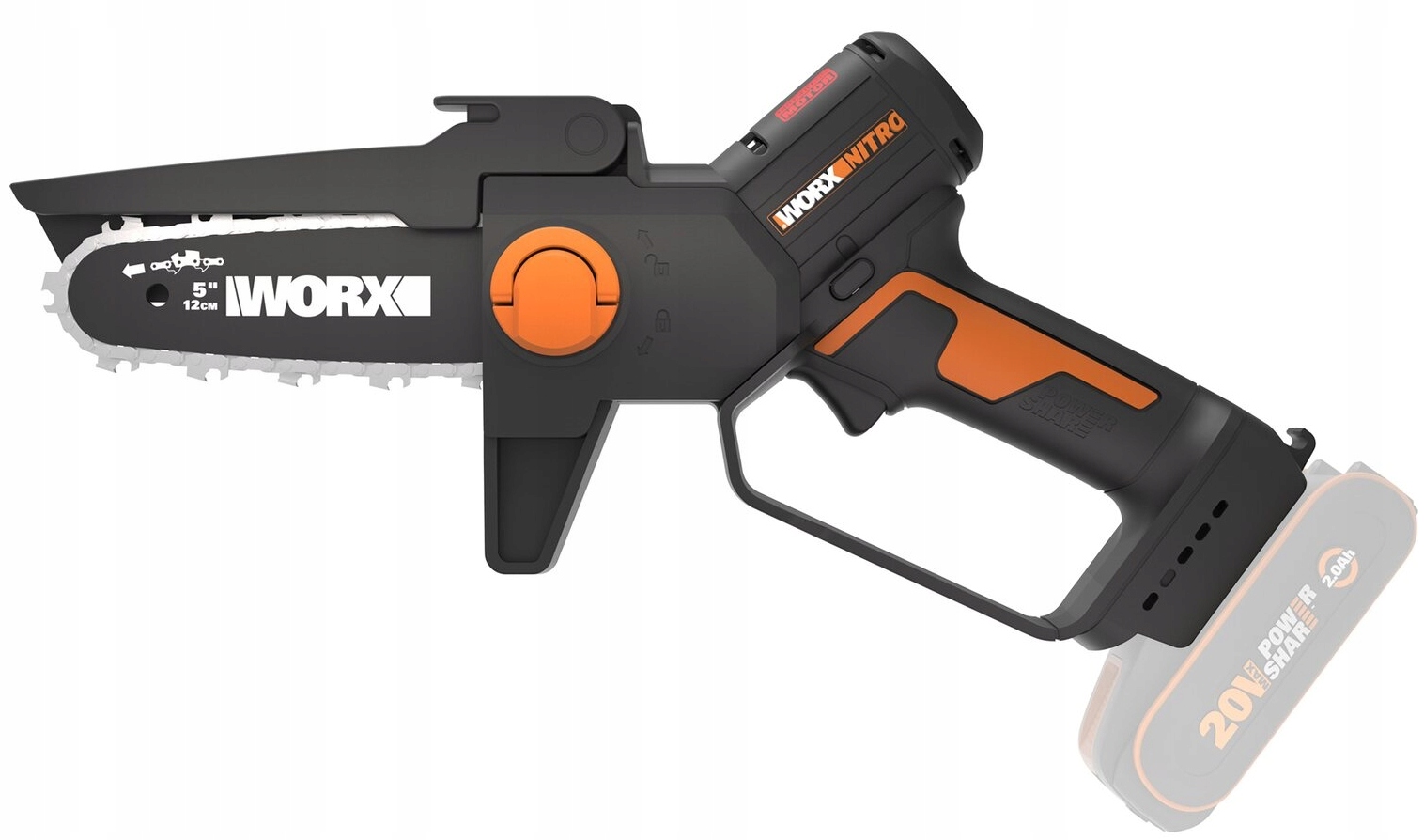 Minipilarka akumulatorowa do gałęzi Worx WG325E.9