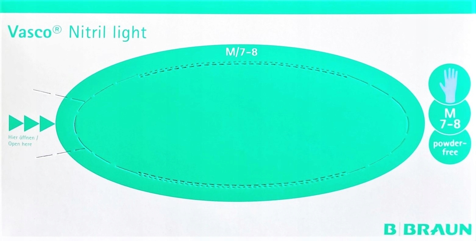 

B.Braun Vasco Nitril light M, 100szt.