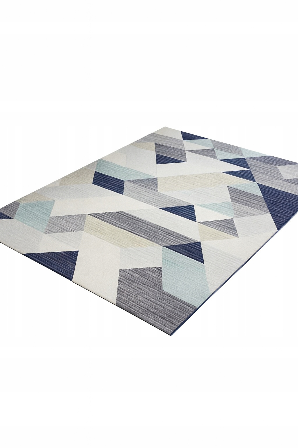 Koberec 160 x 230 cm krátky vlas, protišmykový, geometrický, praný, Insun