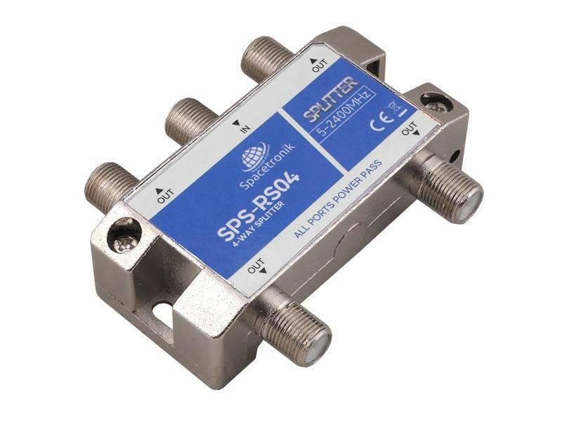 Rozgałęźnik antenowy Splitter SPS-R04 F 1/4 5-2400