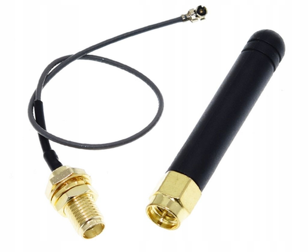 Antena GSM/GPRS 5cm 2dBi prosta pigtail U.FL
