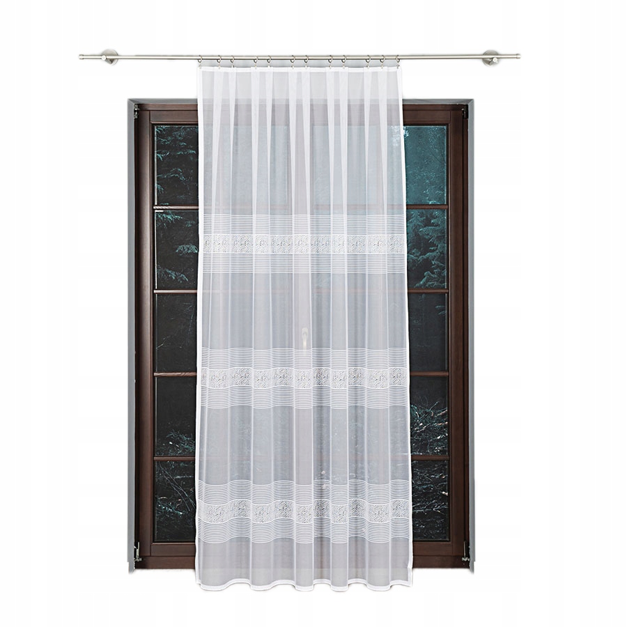 

Firanka gotowa żakardowa Klaudyna P biała 200x250