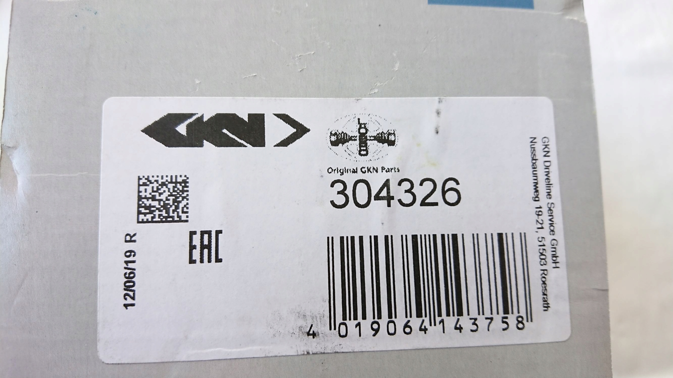 OSŁONA PRZEGUBU LOBRO AUDI A3 8L 1.9 2.0 TDI Strona zabudowy przód