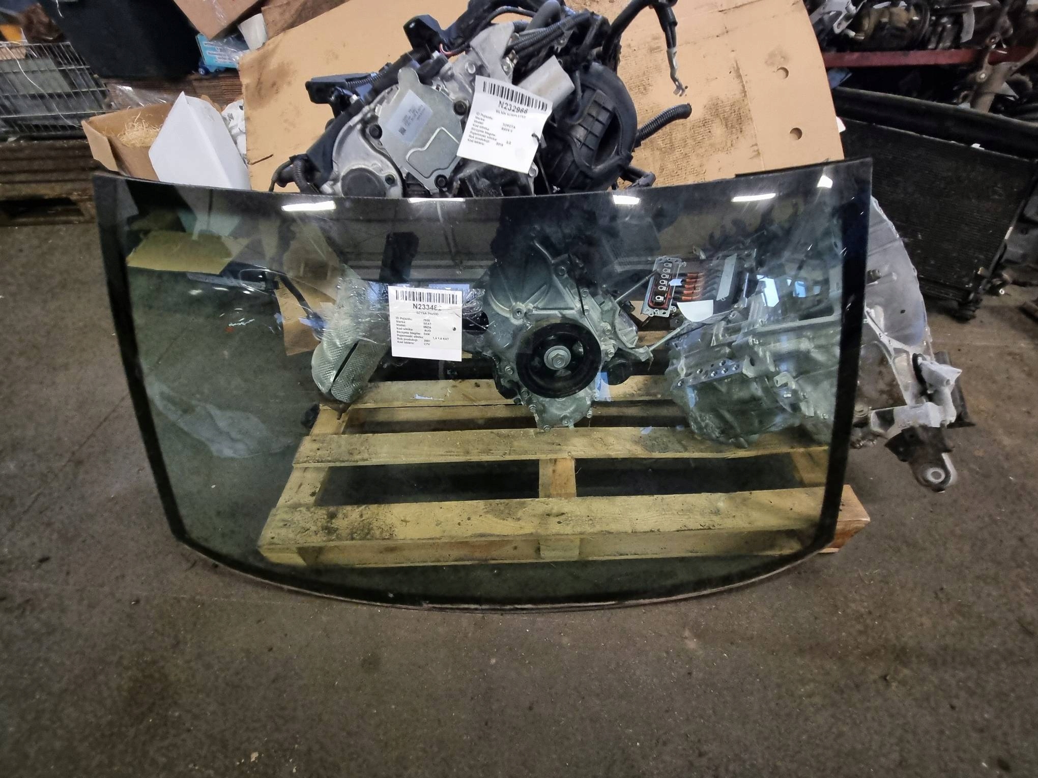 window front iron SEAT IBIZA II