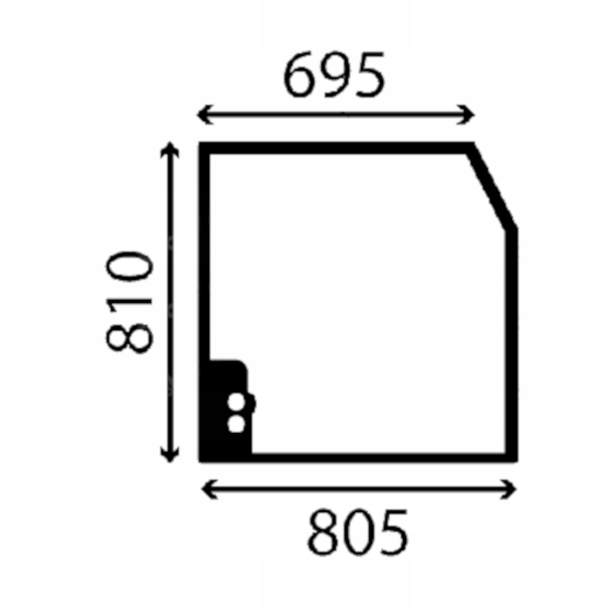 čelní sklo VOE11713182 (3627)