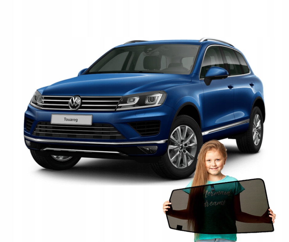 Záclony Rolety Kryty určené na magnety pre Volkswagen Touareg II 2
