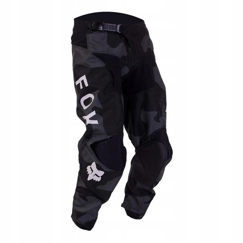 Detské crossové nohavice Fox Junior 180 Bnkr Black Camo čierne šedé Darčeky