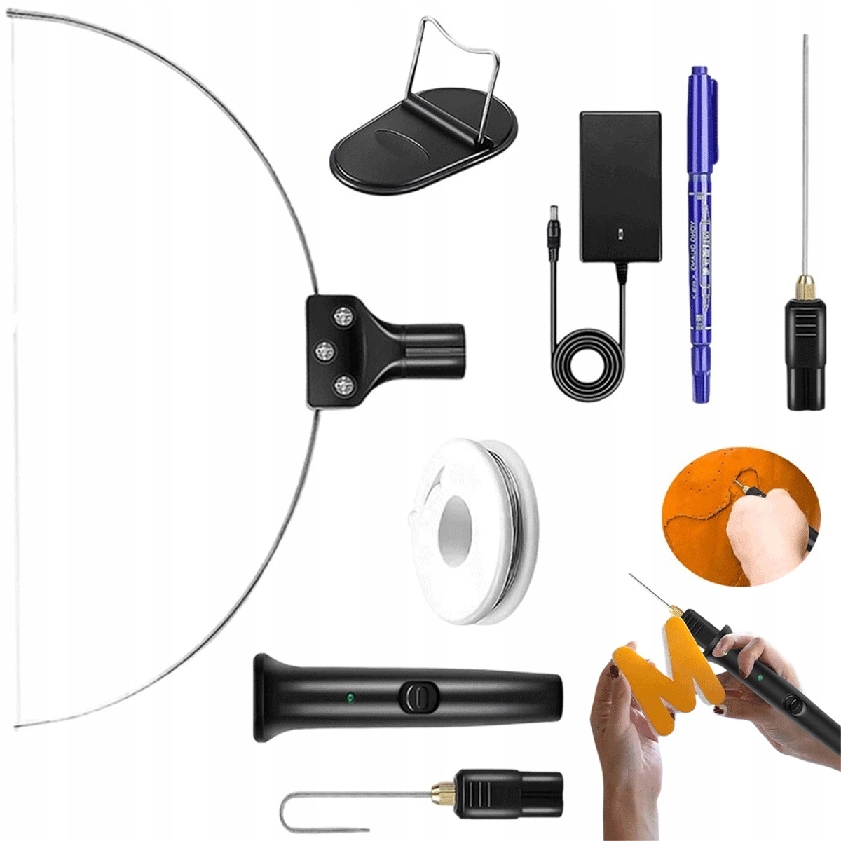 Řezačka Polystyrenu S Obloukovým Ostřím A Rovným Horkým Drátem 18W Diy