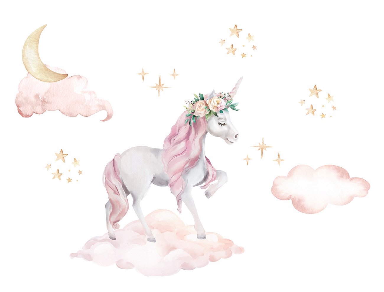 

Naklejka ścienna Jednorożec unicorn XXL