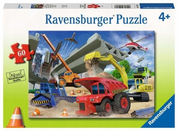 

Ravensburger Construction Trucks Puzzle układanka