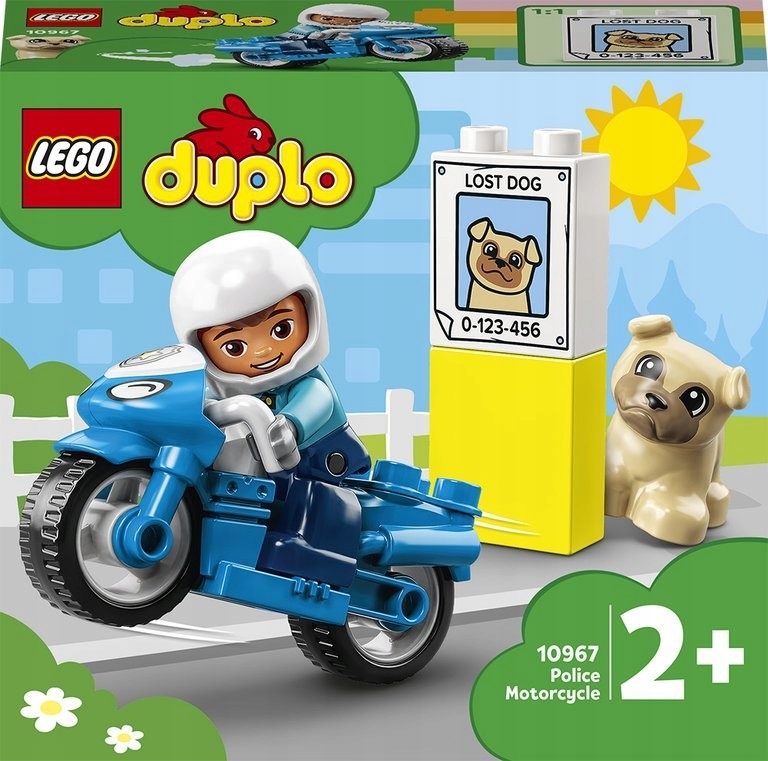 

Lego Duplo 10967 Motocykl Policyjny Klocki
