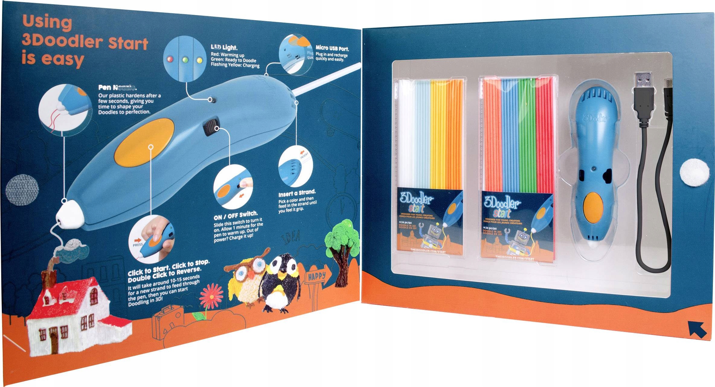 Długopis 3D 3DOODLER Start Plus Kod producenta SPLUS