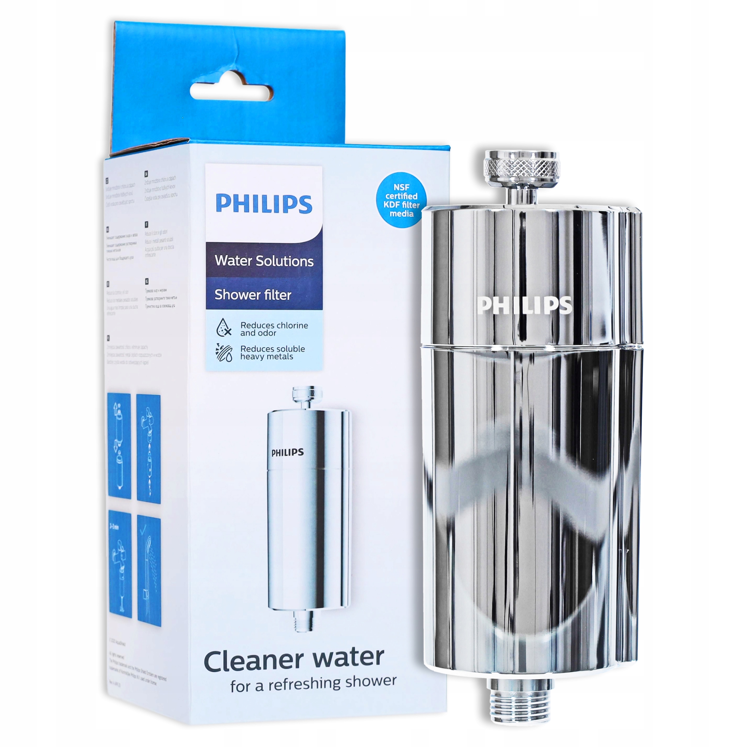 

Filtr prysznicowy do wody Philips AWP1775CH