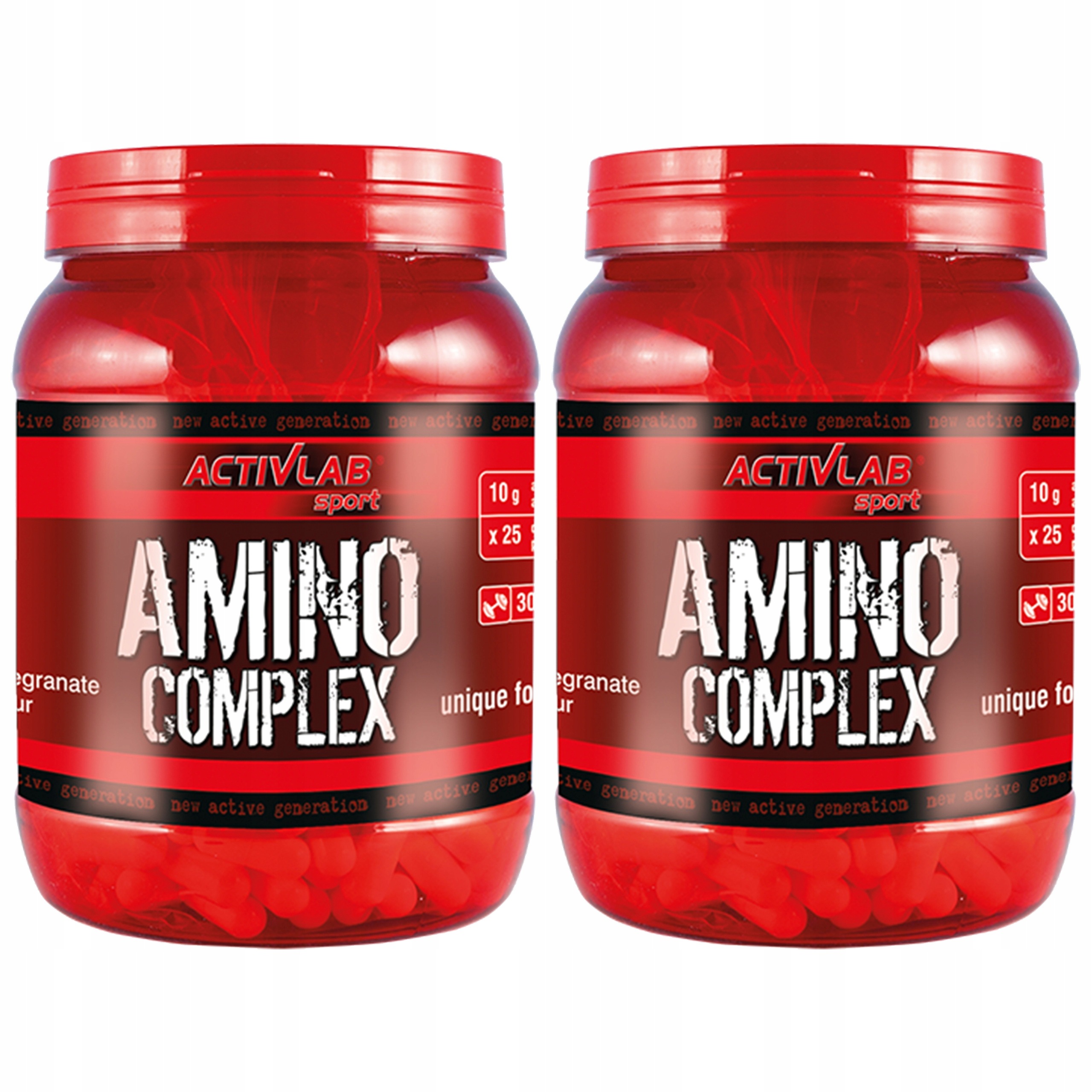 2x Amino Complex 300t Aminokyseliny Bcaa Eaa Hydrolyzát