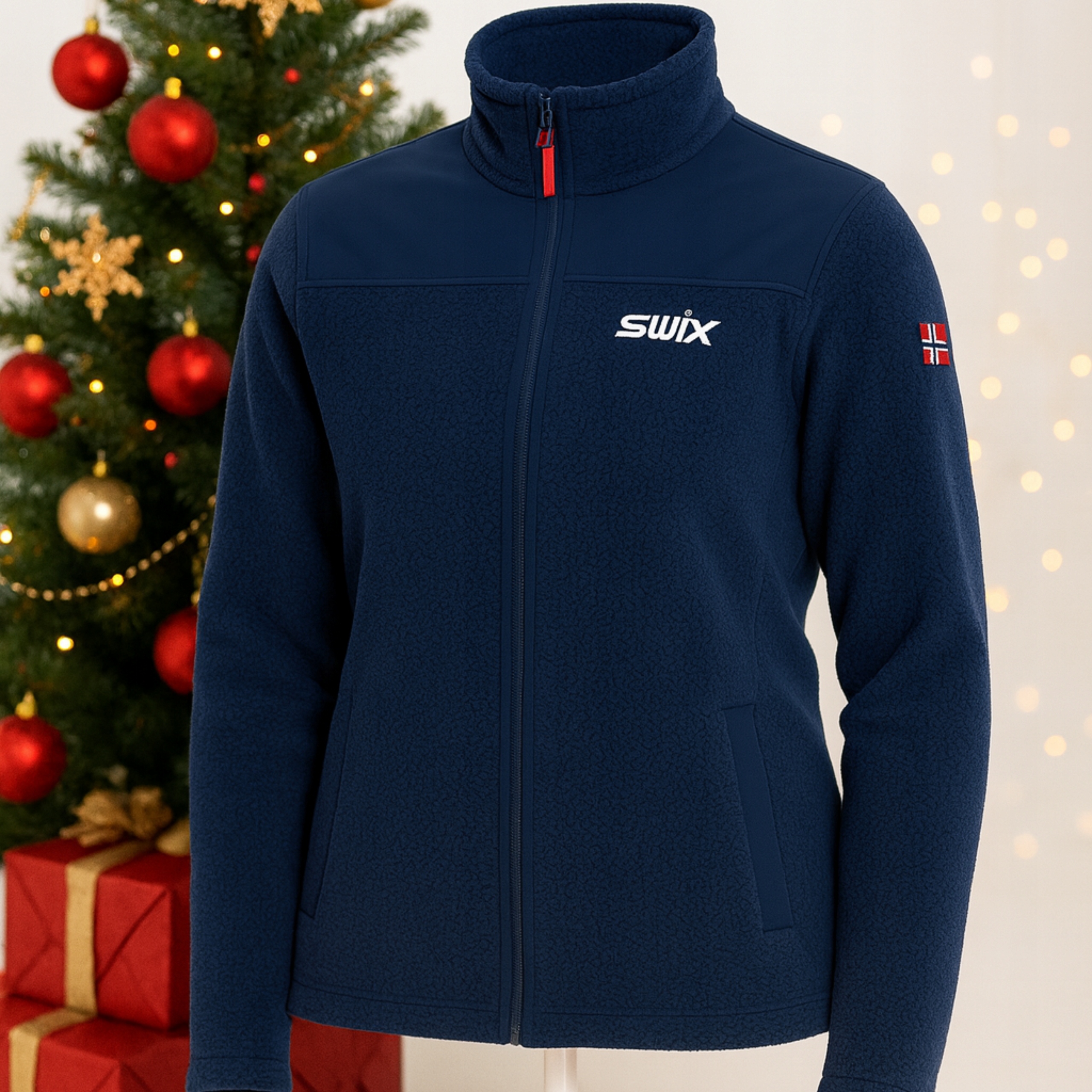 Mikina Swix Dámská Rozepínací Teplá Pohodlná Fleece Měkká Sportovní Velikost M