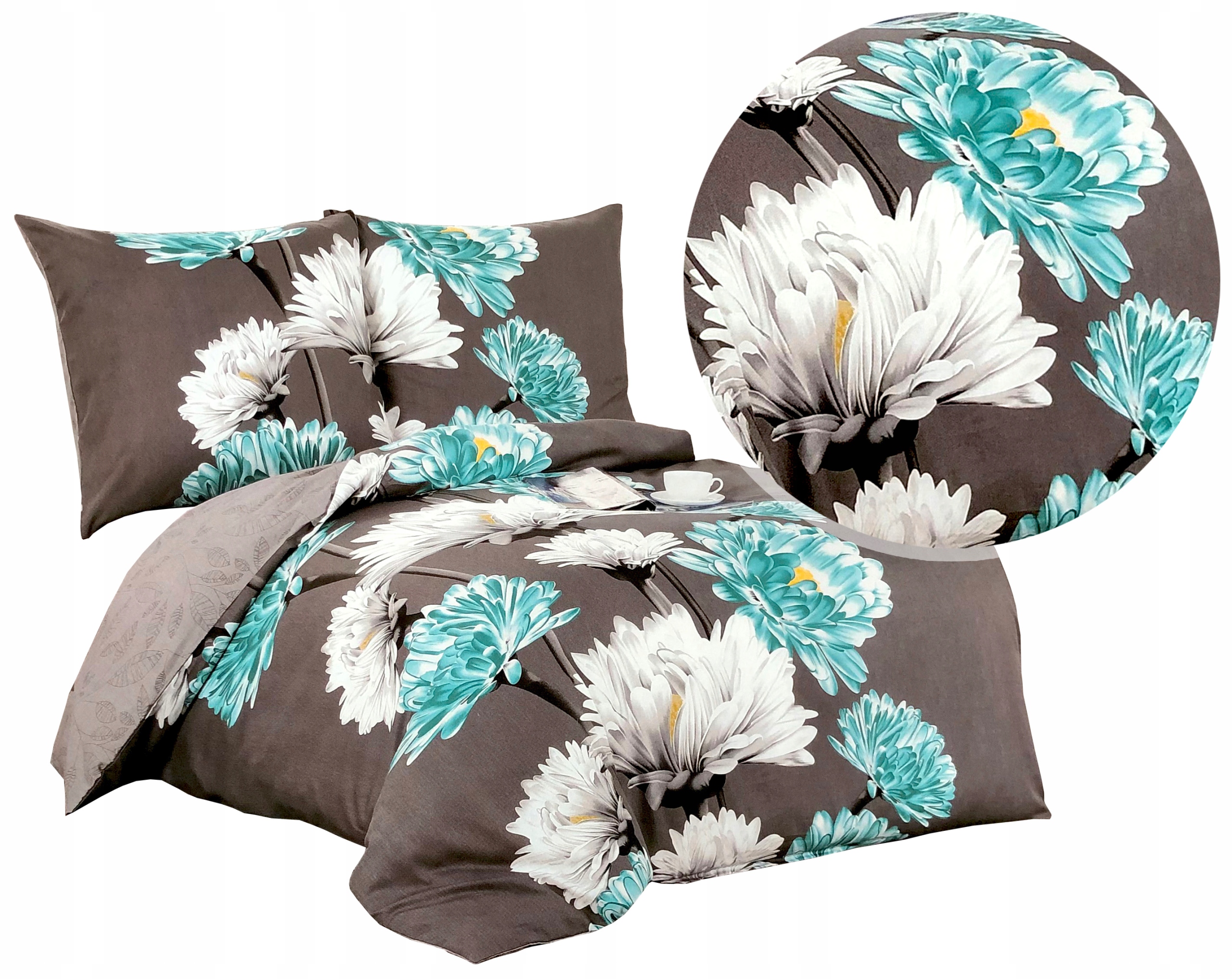 Pościel 160x200 Elway 100% Bawełna Komplet Pościeli Satynowej Nowe