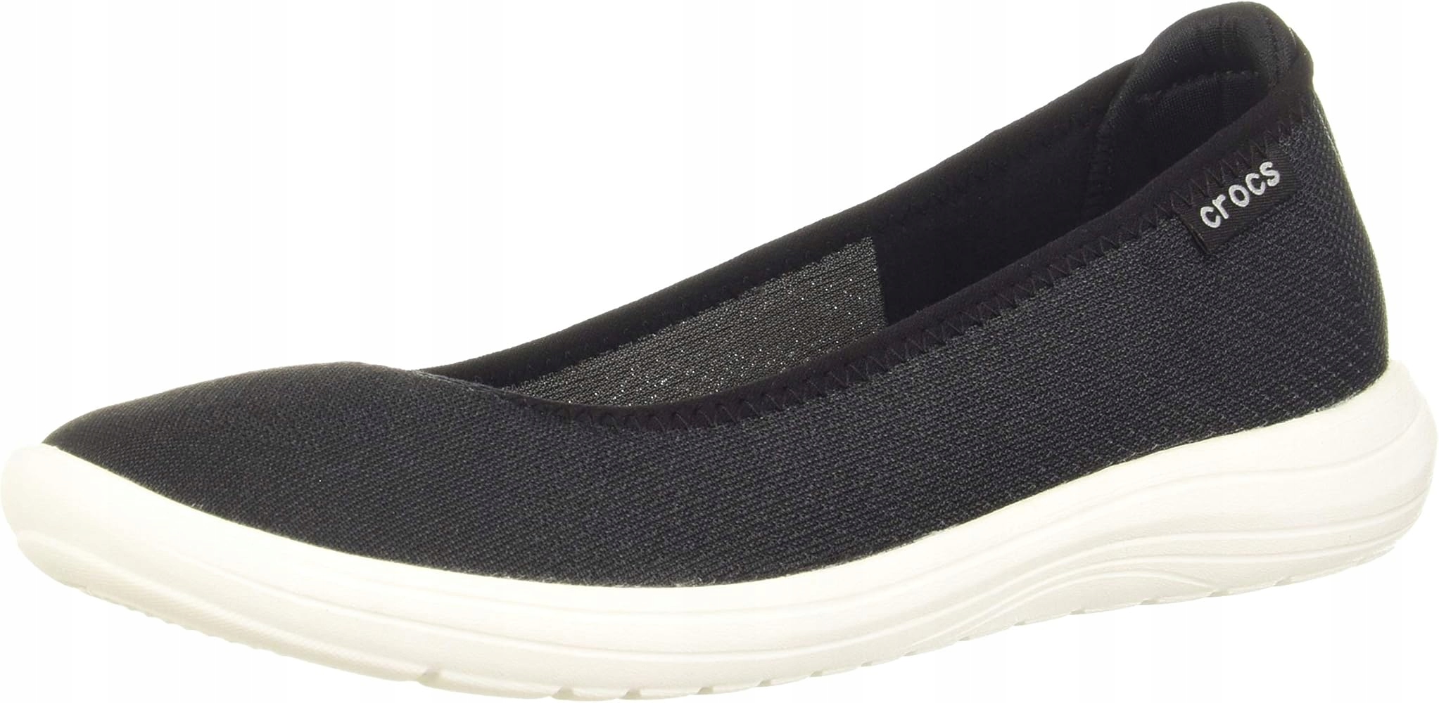 Dámské baleríny Crocs Reviva Flat 36,5 W6 Black/White