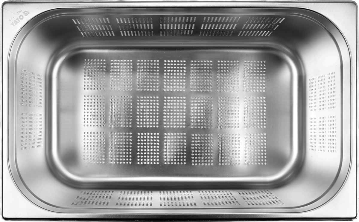 YATO POJEMNIK PERFOROWANY GN 1/1 200 MM 26L Kod producenta YG-00345
