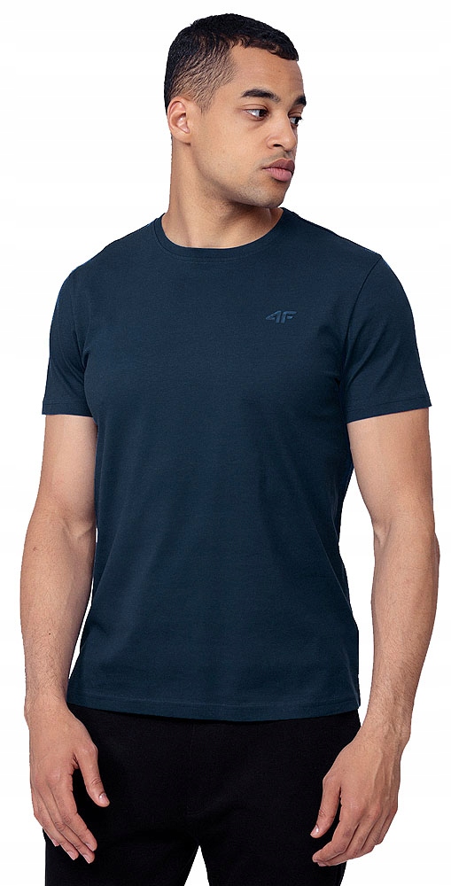 KOSZULKA MĘSKA 4F T-SHIRT BAWEŁNIANY NA CO DZIEŃ ZESTAW 4 PAK r.XL Model 4FSS23TTSHM536