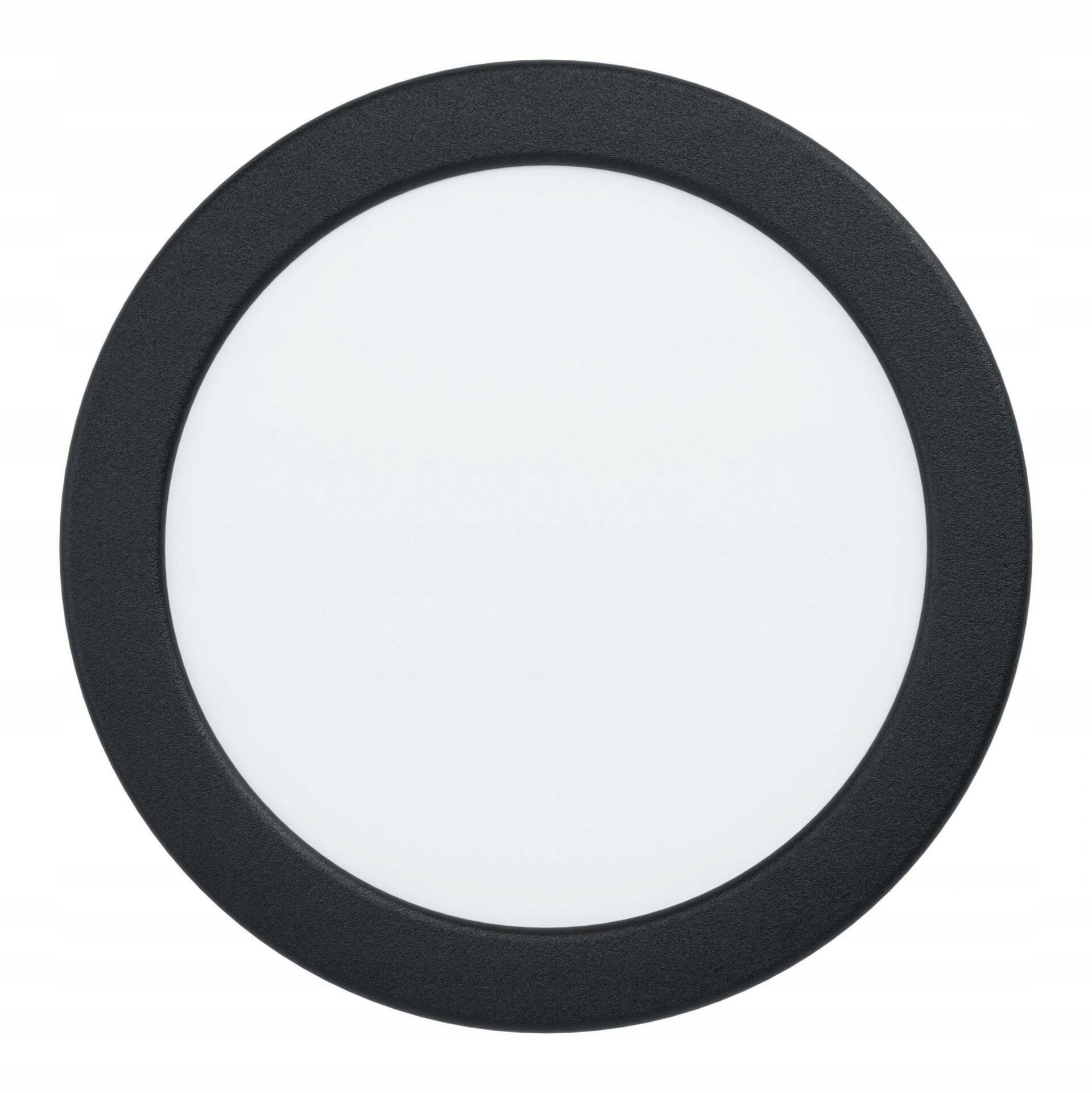 Led vestavné svítidlo Eglo Fueva 5 černé 10,5W 4000K 166mm
