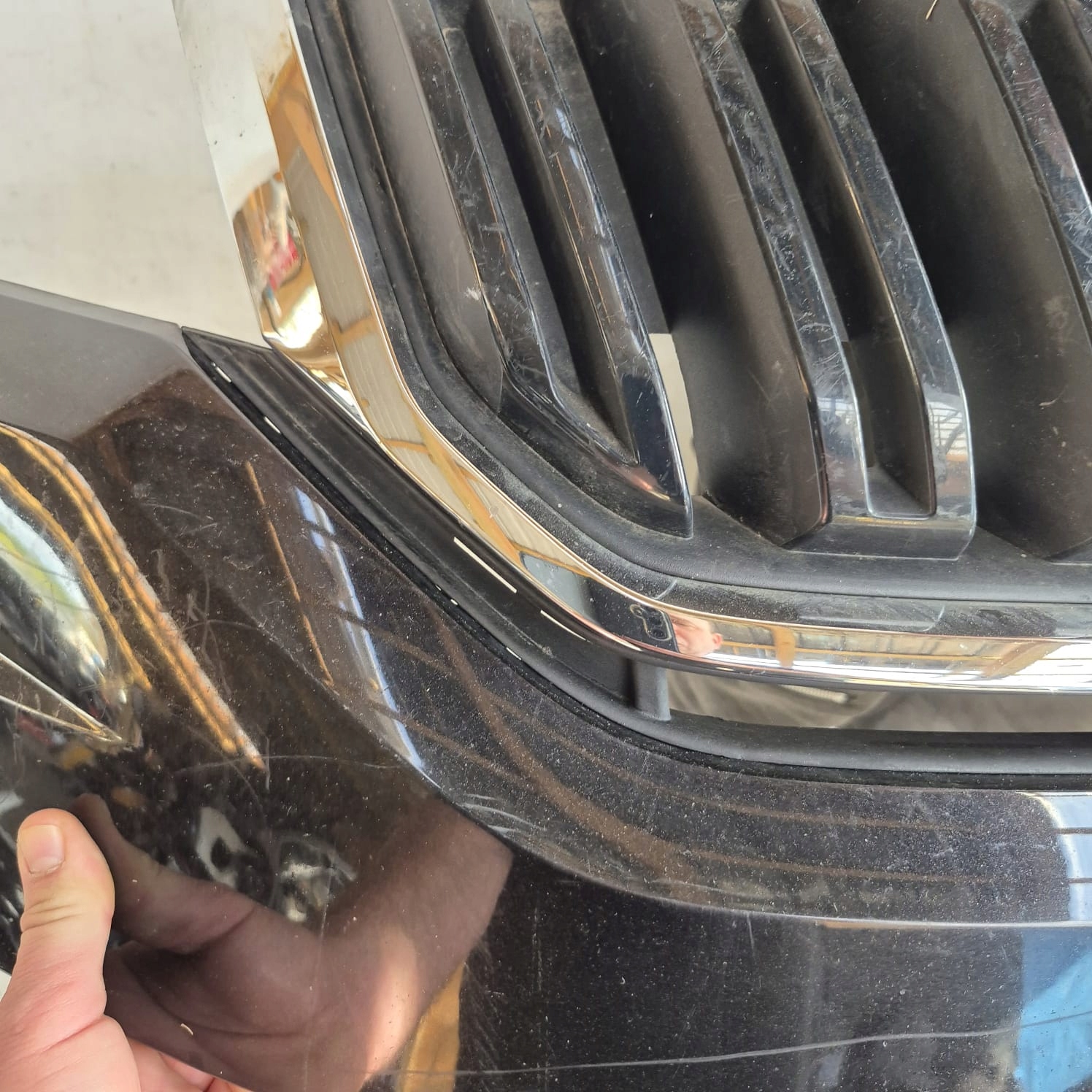 SKODA KODIAQ and 1 16-21 bumper front front