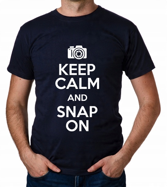 

koszulka Keep Calm And Snap On prezent