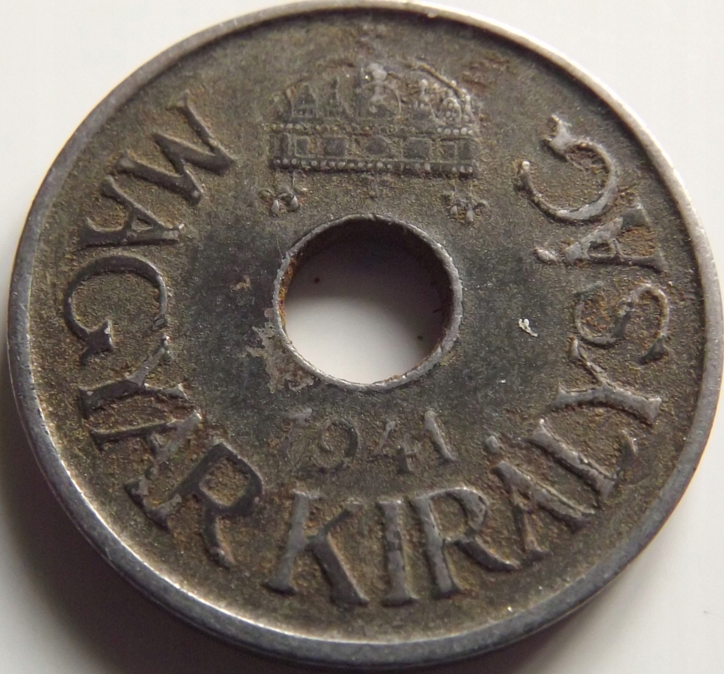 Węgry 20 Filler 1941 st. 3/3+