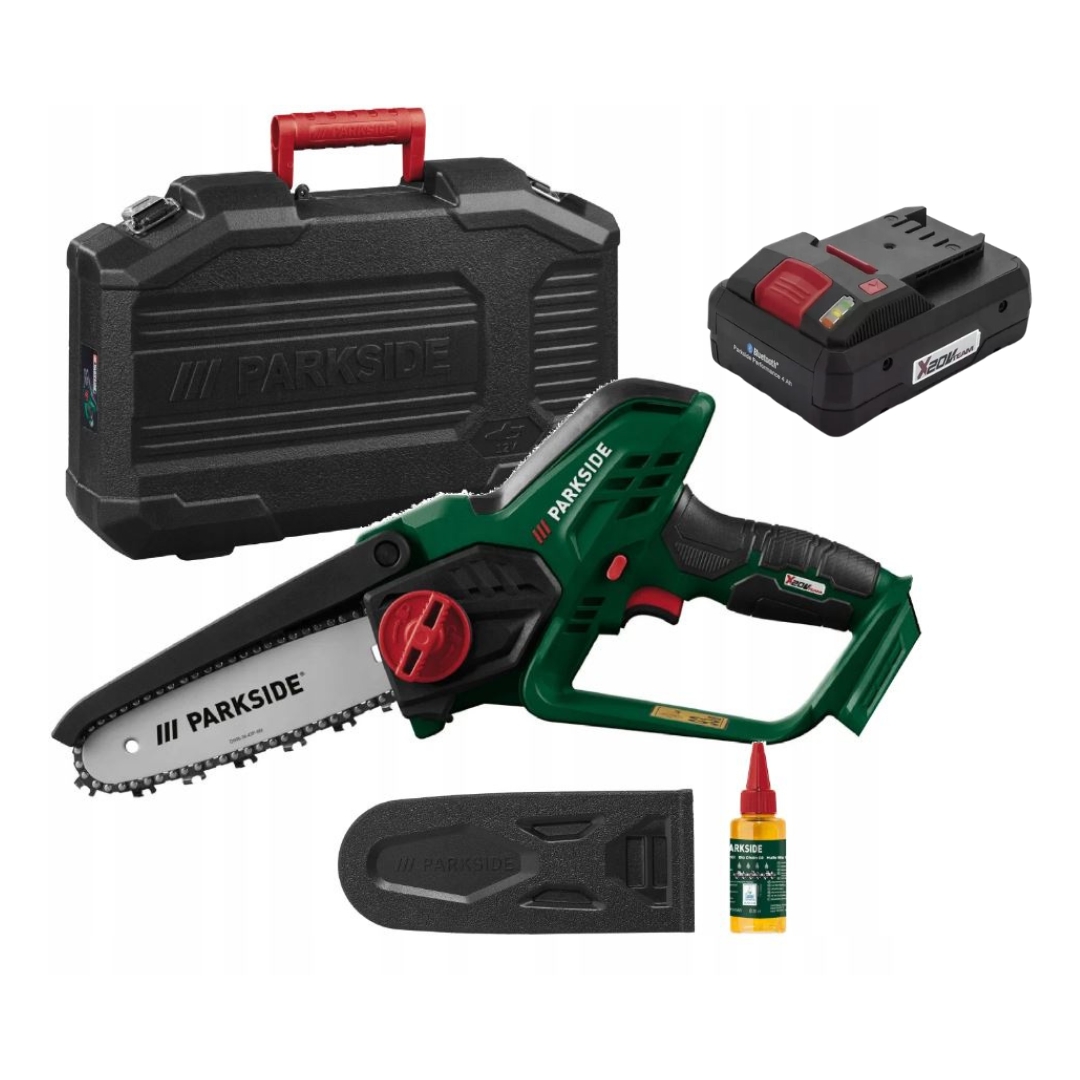 Piła łańcuchowa Parkside pilarka akumulatorowa 20V Akumulator 4 Ah Smart