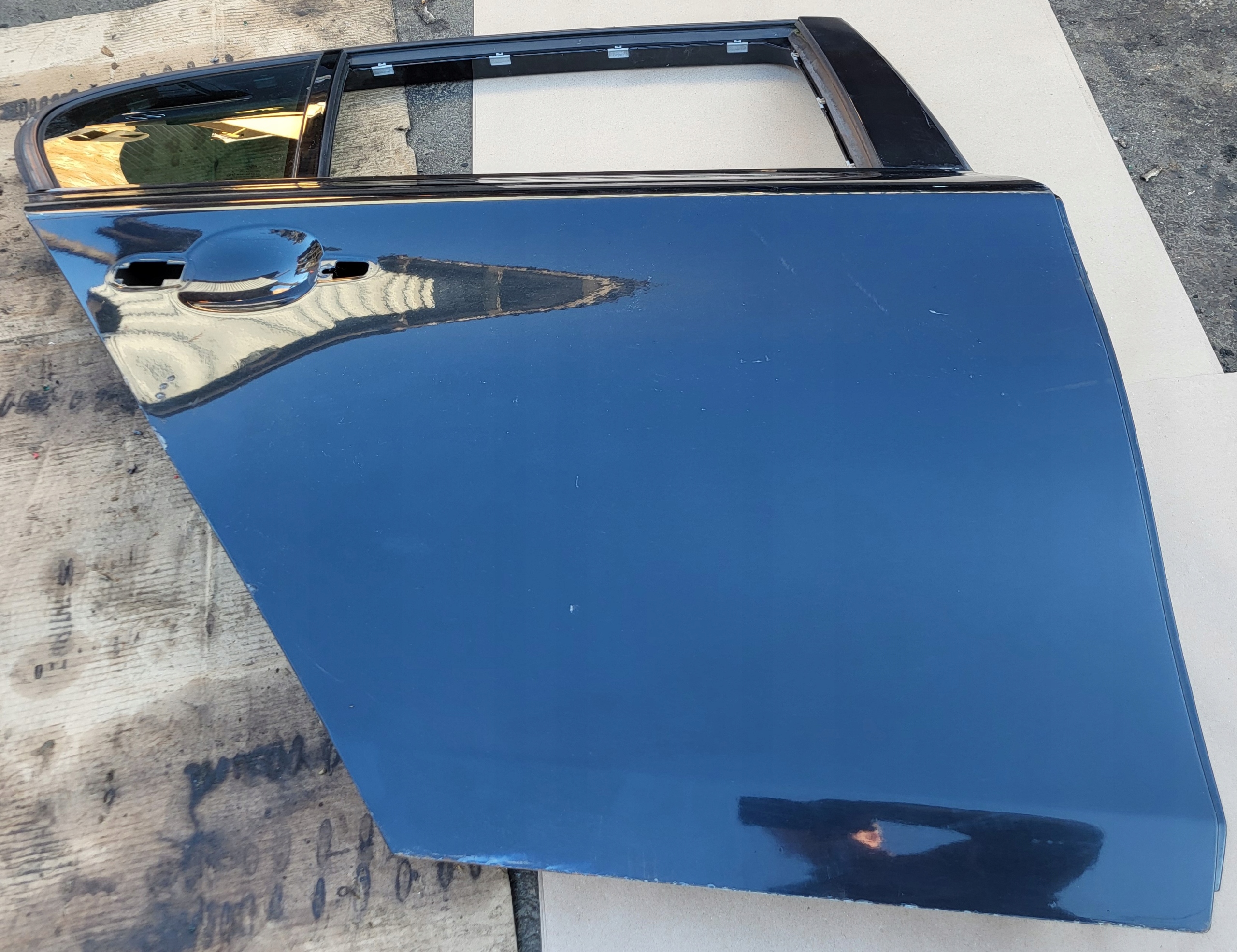 Tür rechts hinten GOLE schwarze BMW 1 E87 OE