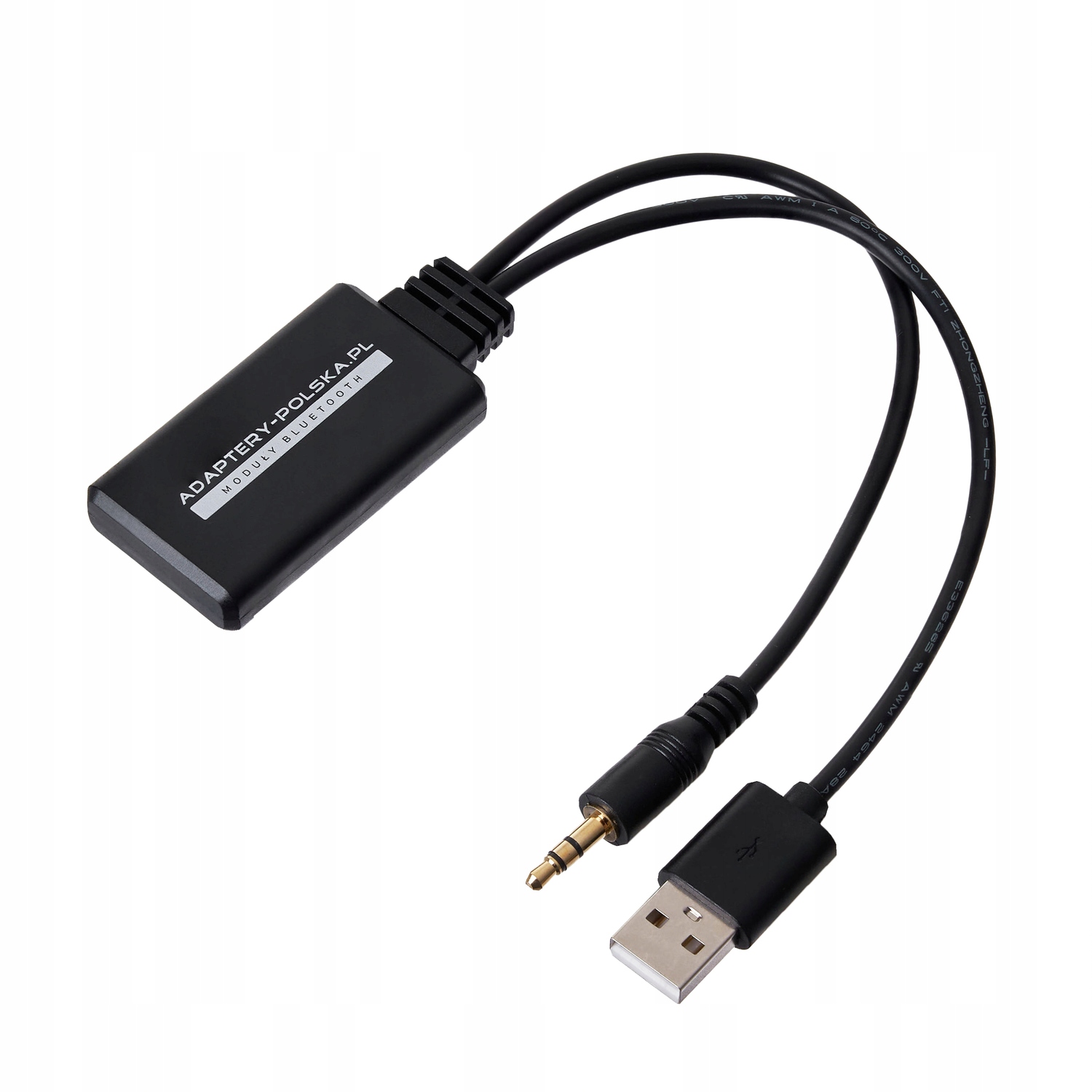 Adapter Kabel Moduł Bluetooth 5.3 Do Radia Aux Jack 3,5 Usb Uniwersalny