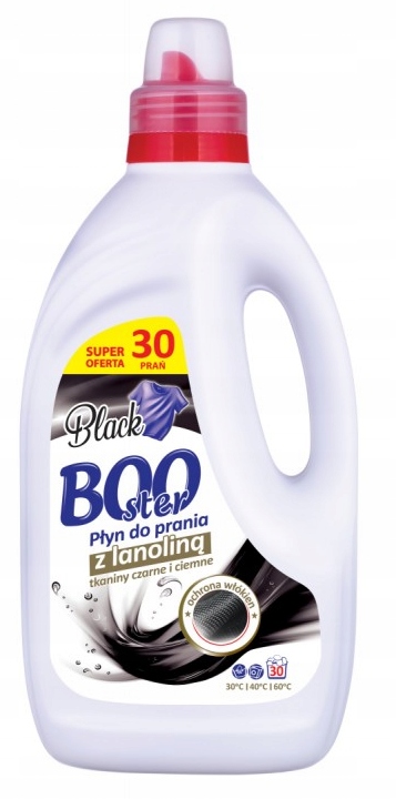 

Booster Płyn do Prania Ciemnych z Lanoliną 1,5L