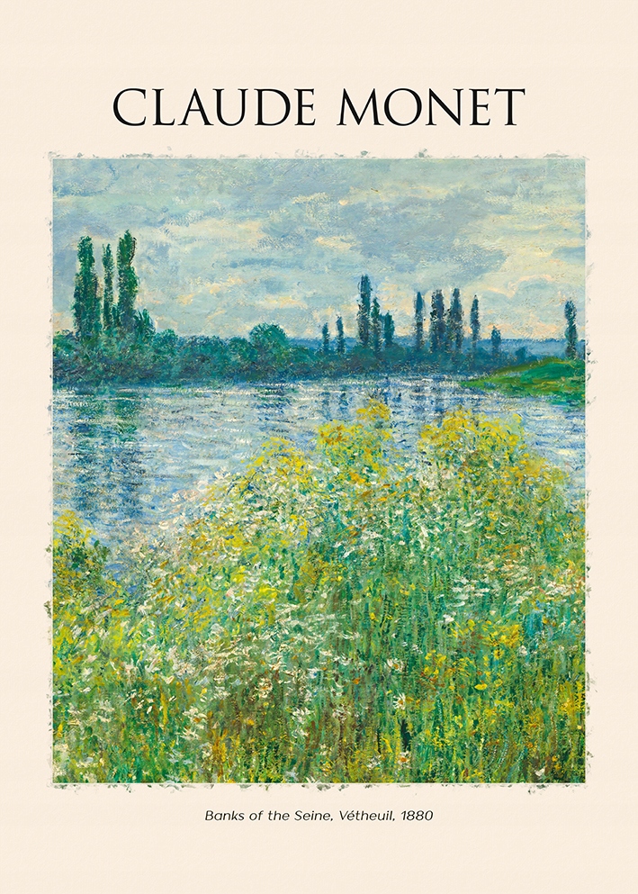 

Claude Monet Zatoka Seine plakat 40x50 cm #416