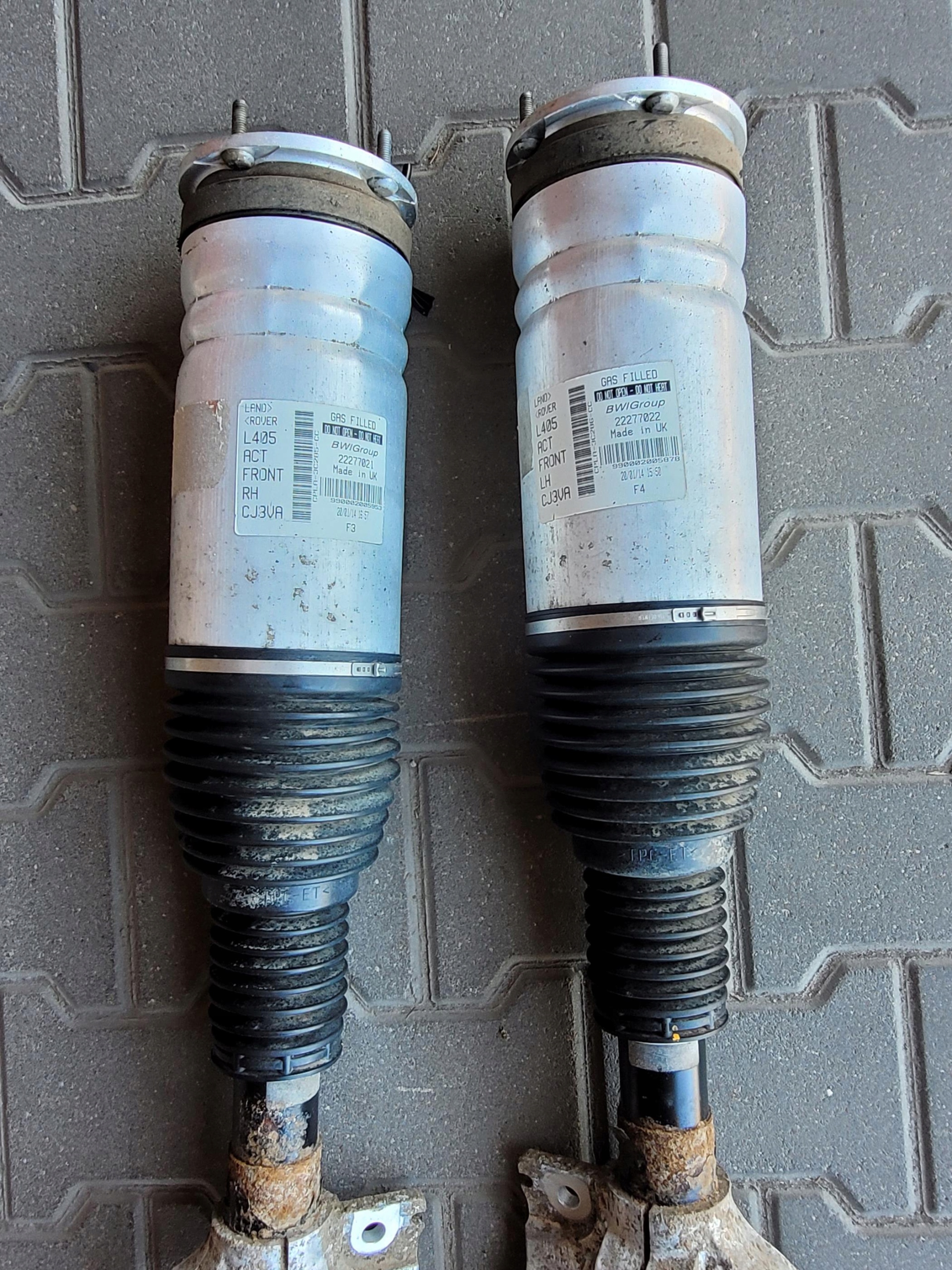 shock absorber MIECH front left 22277022 RANGE ROVER VOGUE L405 4.4 D