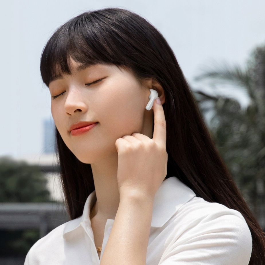 Słuchawki TWS Baseus Bowie E3 (białe) Zasięg 10 m