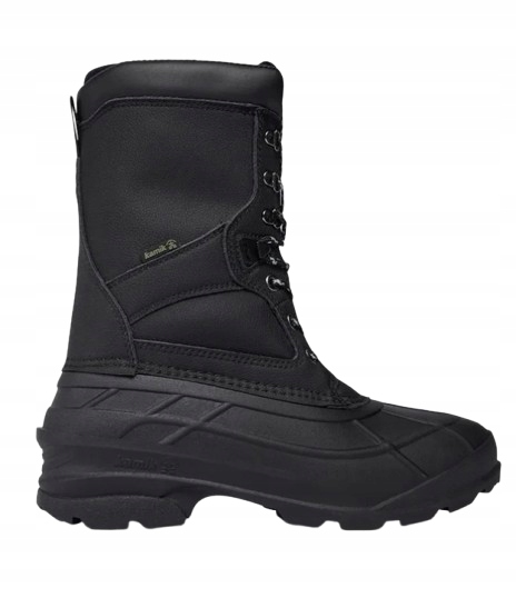 Kamik Pánské Nepromokavé Sněhule S Přírodní Kůží, Velikost 40 L