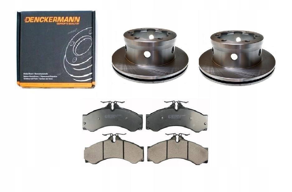 Kotouče Kostky Vw Lt II Zadní 285MM Sada.