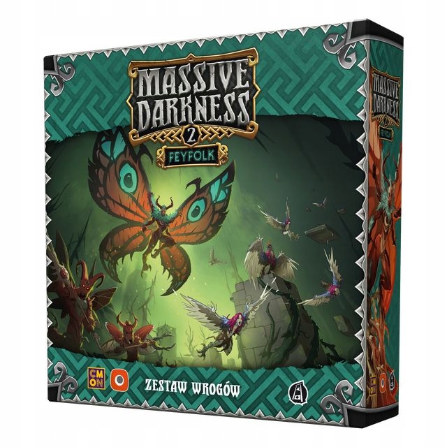 Massive Darkness 2: Feyfolk Gra Planszowa Dodatki Do Gry Dodatek Planszówka