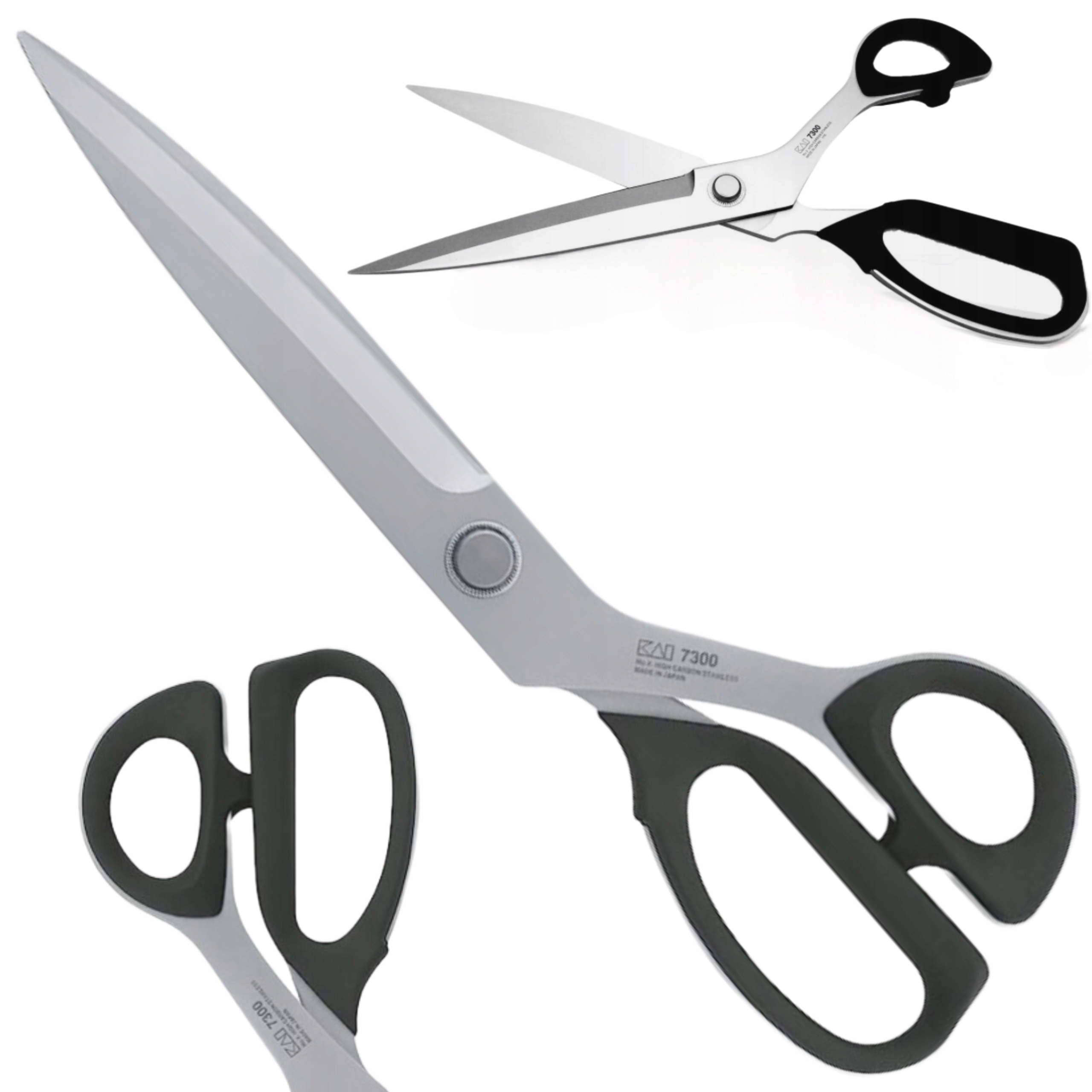 Kai 7300 Nožnice Krajčírske nožnice 30 cm Premium na japonské tkaniny