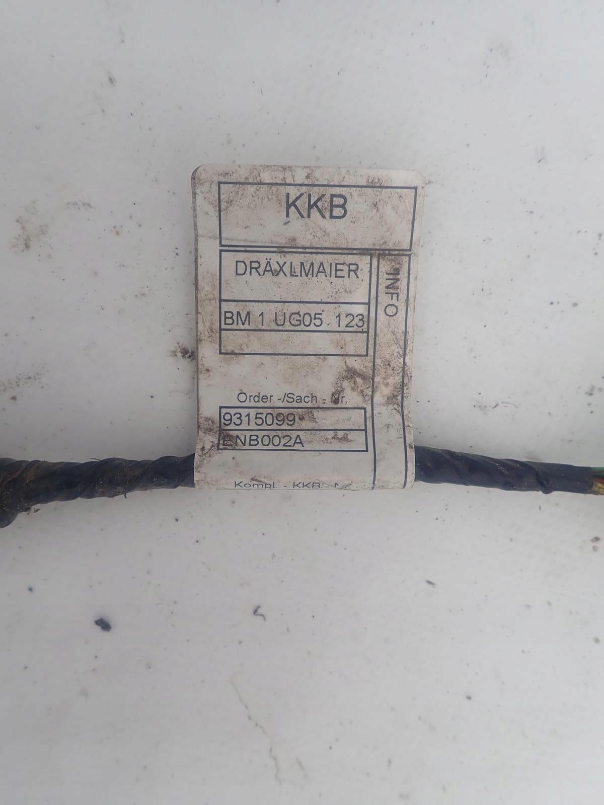 BMW X3 F25 10-17 bundle wiring PDC rear part