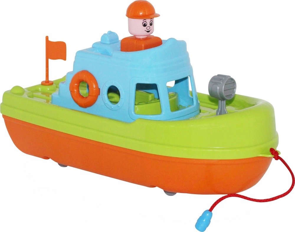 STATEK KOLOROWA PŁYWAJĄCA WADER ŁÓDKA 47229 Marka Polesie