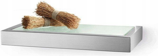 Zack Linea Kúpeľňová Polica 26 cm Matná oceľ