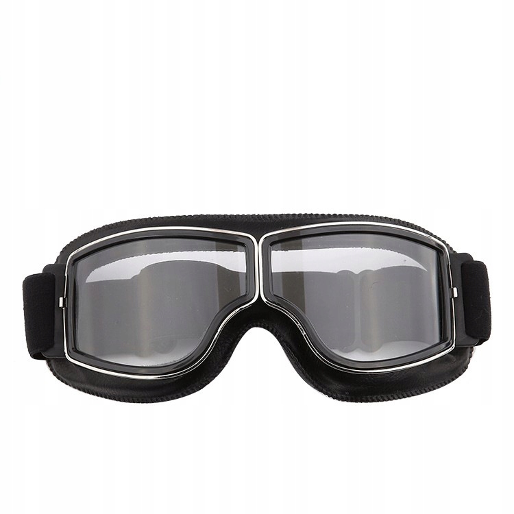 

Gogle Motocyklowe Vintage Pilot Skórzane Okulary