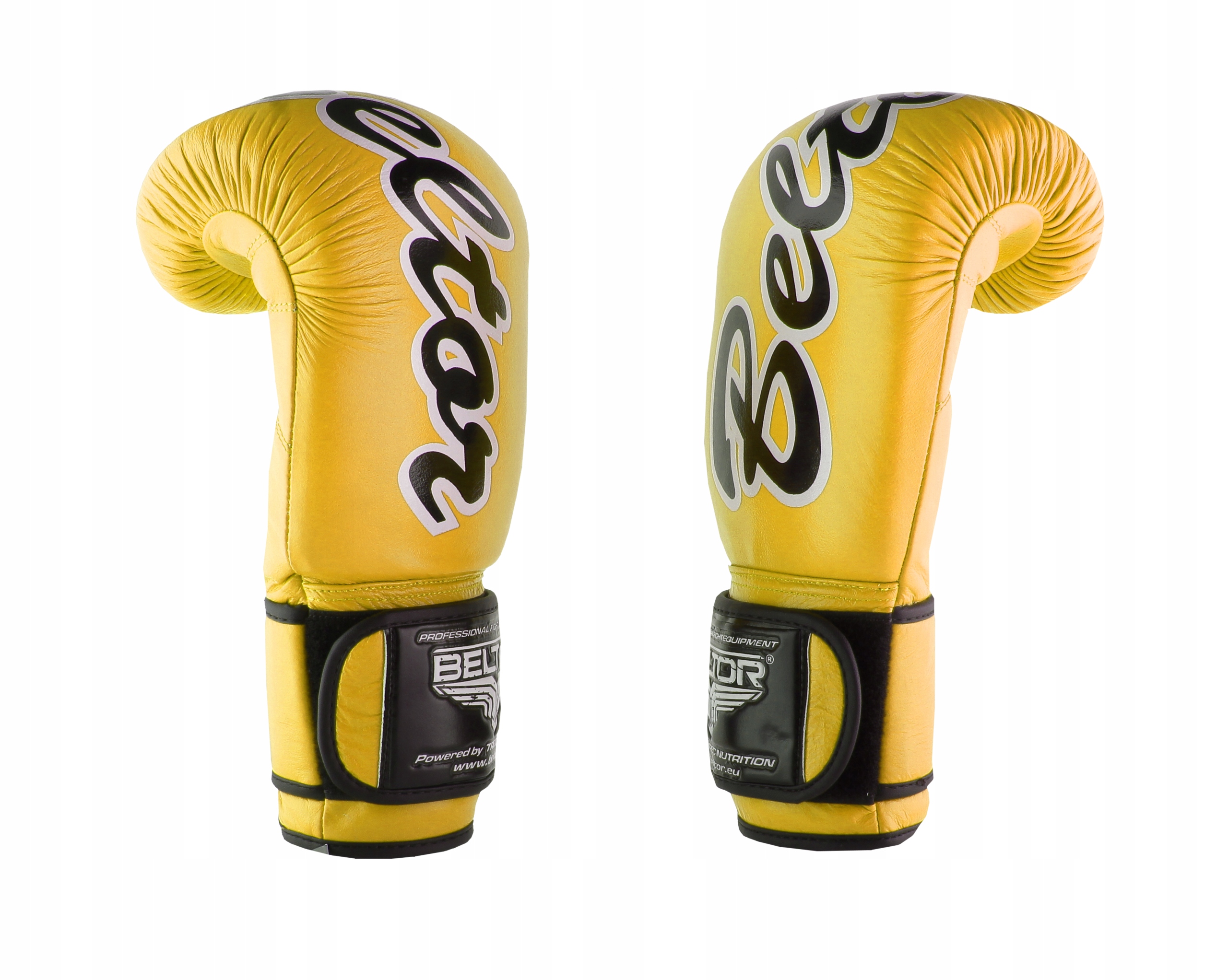BELTOR VICTOUS RĘKAWICE BOKSERSKIE TRENINGOWE ŻÓŁTE 10OZ Płeć nie dotyczy
