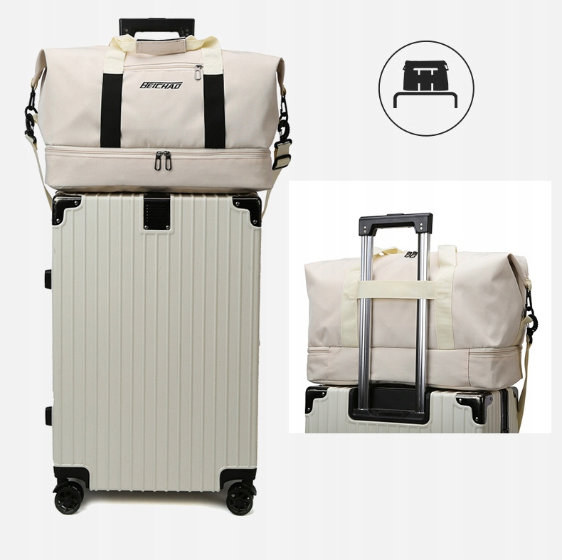 TORBA SPORTOWA DAMSKA PODRÓŻNA WEEKENDOWA TOILETRY BAG SET NA FITNESS 30 L Rodzaj podróżna