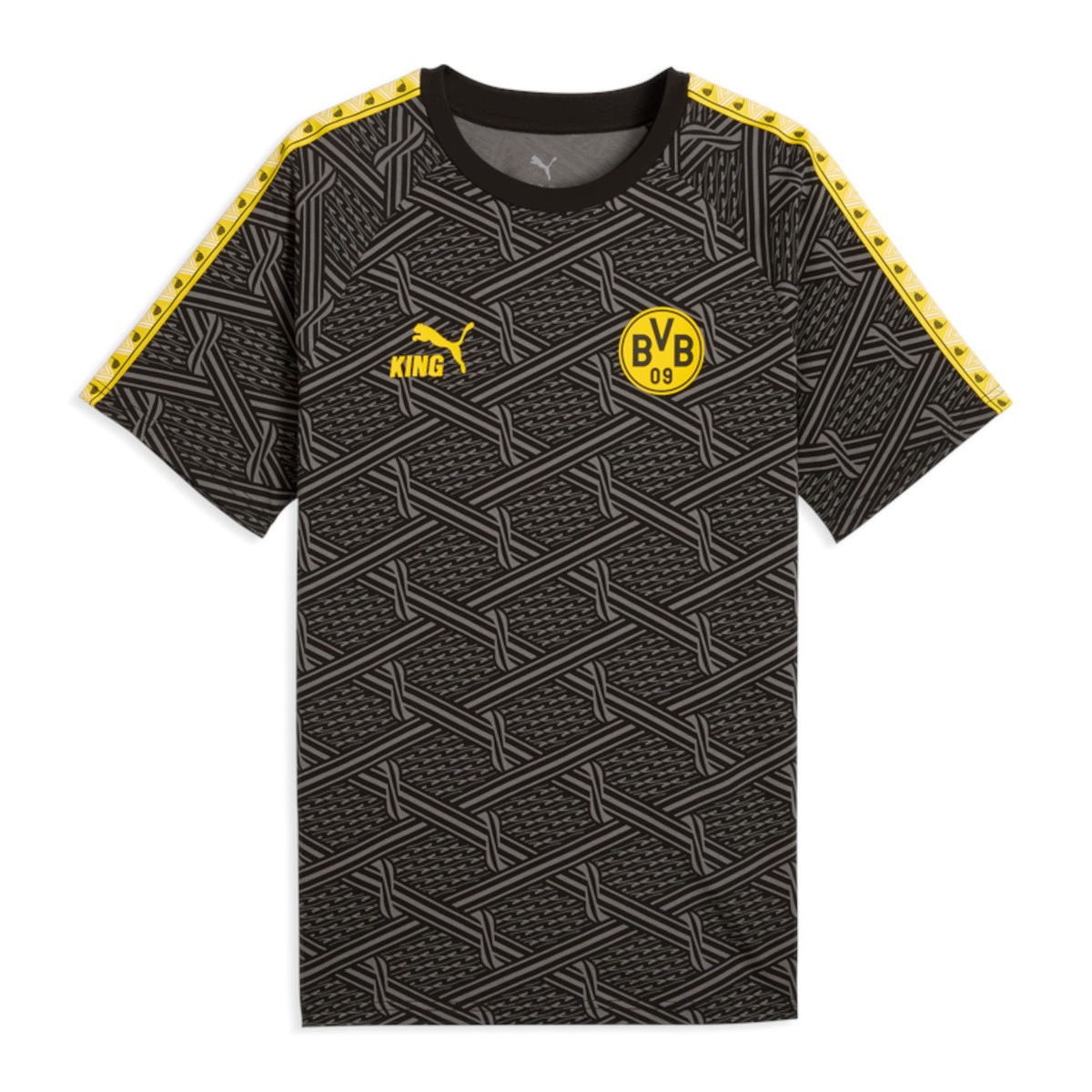 Tričko pánské Puma 78648707 Bvb King Černá 3XL