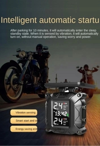 Motocyklowy system monitorowania ciśnienia TPMS Producent bez marki