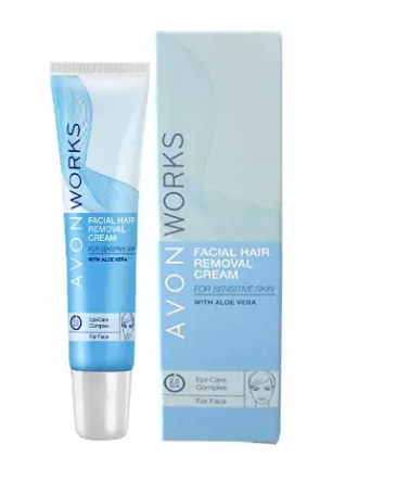 AVON KREM DO DEPILACJI TWARZY IDEALNA GŁADKOŚĆ