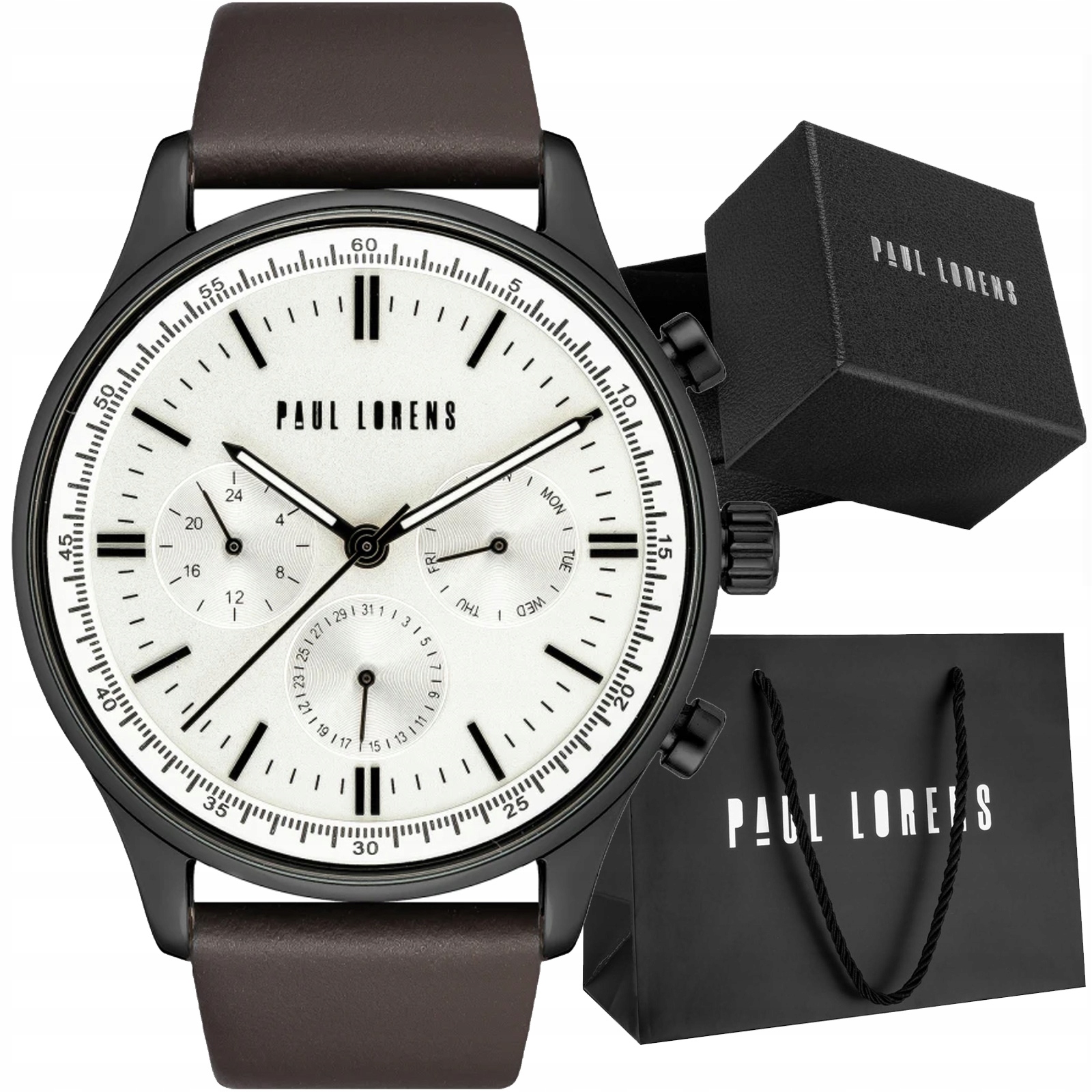 Pánské hodinky Paul Lorens Faber 10602A2-3B1-2